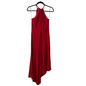 Escada Red Long Dress